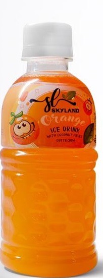 نوشیدنی نارگیل و پرتقال